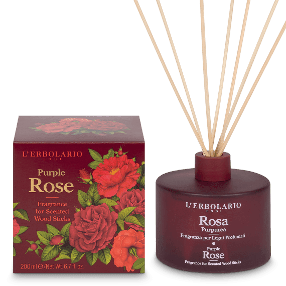 Rosa Purpurea Fragranza per legni profumati 200 ml