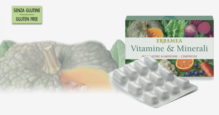 Vitamine & minerali erbamea 24 compresse