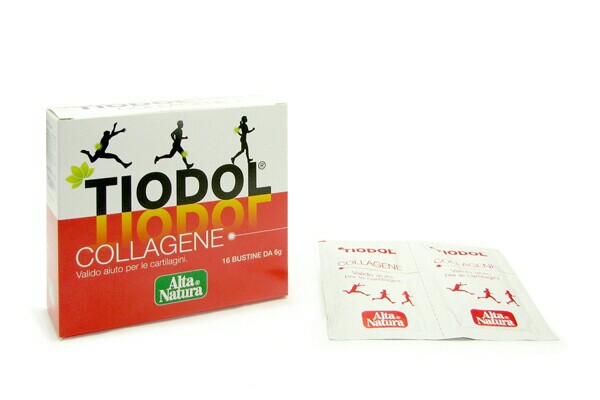 tiodol collagene 16 bustine da 6g