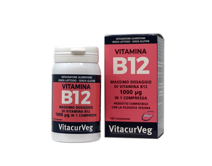 VITACUREVEG VITAMINA B12 100 CPR