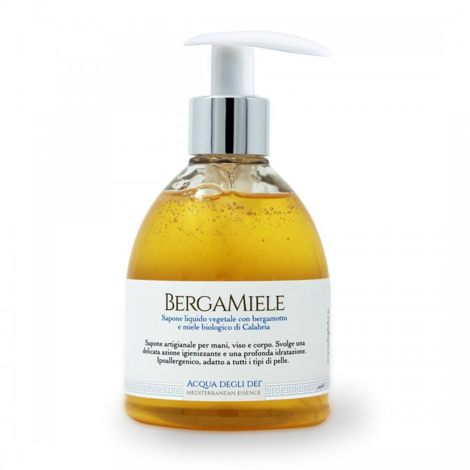 Bergamiele Sapone liquido al Miele Biologico e Bergamotto 250 ml