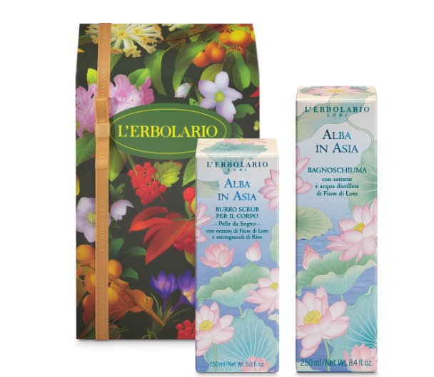 Confezione regalo Duo Scrub Alba in Asia