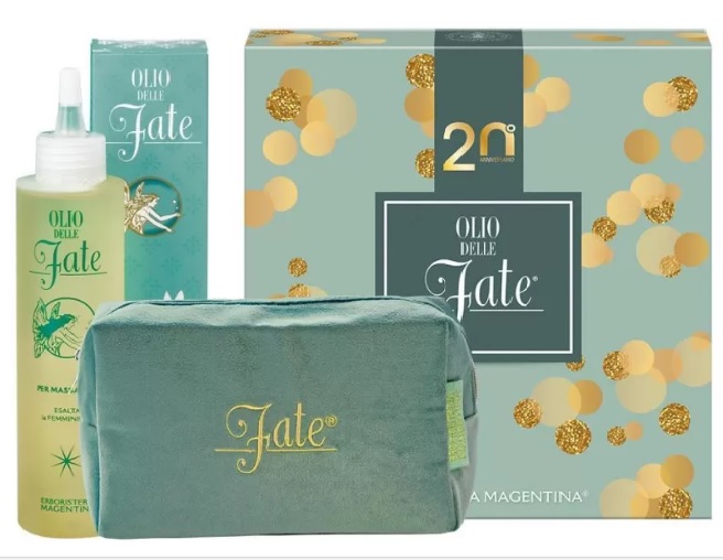 COFANETTO OLIO DELLE FATE 150ML CON POCHETTE IN REGALO