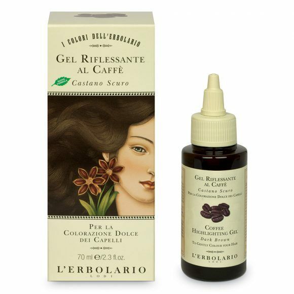 Gel per capelli con caffè, marrone scuro, 70 ml