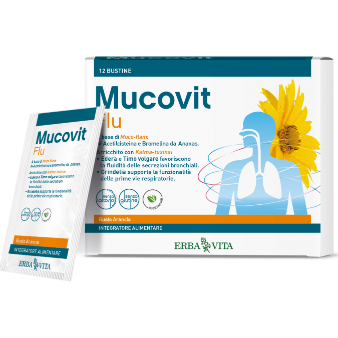 Mucovit Flu 12 Bustine