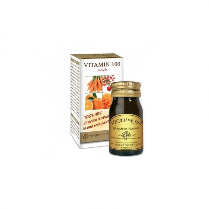 Vitamin 100 Pastiglie - 60 pastine 30 g