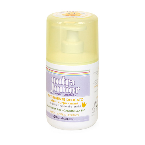 Detergente Delicato viso corpo e mani nutra Junior 250 ml