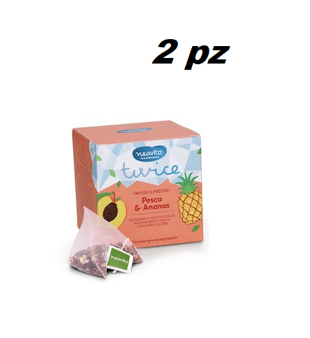 Neavita Twice Pesca & Ananas 2pz da 15 filtri