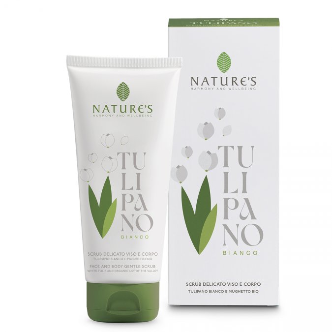 Tulipano Bianco Scrub delicato viso e corpo 200 ml