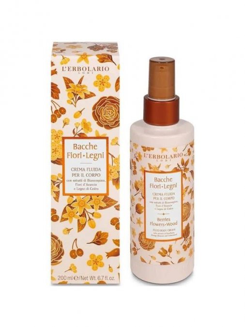 BACCHE FIORI LEGNI Crema Fluida per il Corpo 200 ml