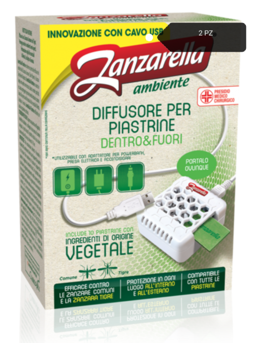 Diffusore per piastrine Dentro&Fuori Include 10 piastrine 2 confezioni