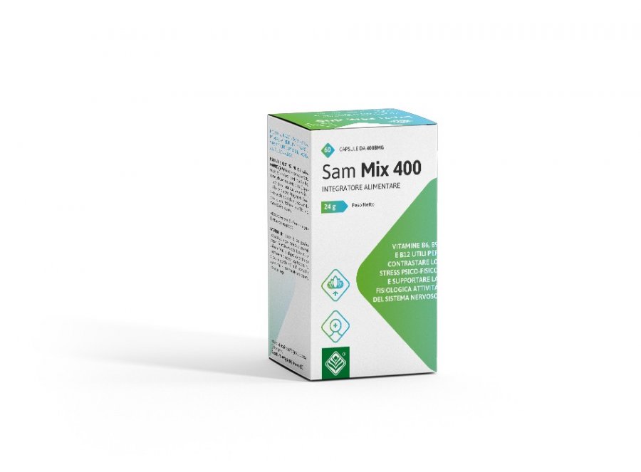 Sam mix 400 60 compresse gheos integratore energetico