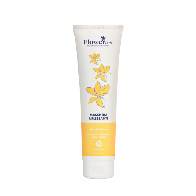 FLOWERTINT Maschera Riflessante Biondo Dorato 150 ml