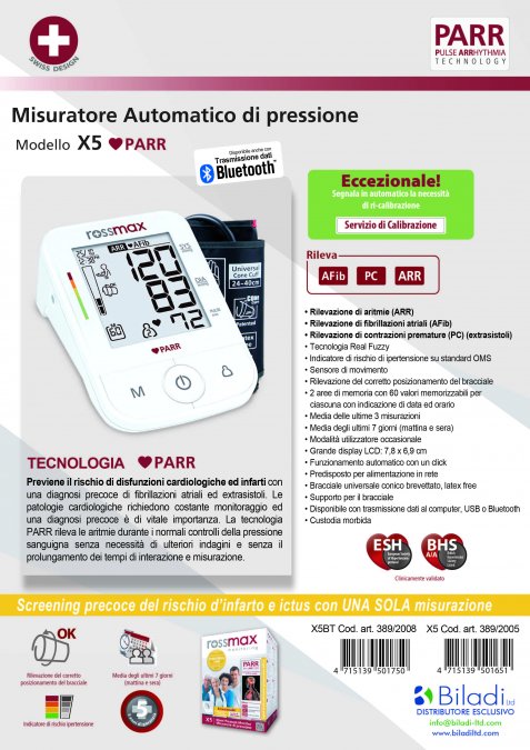 Misuratore di pressione X5