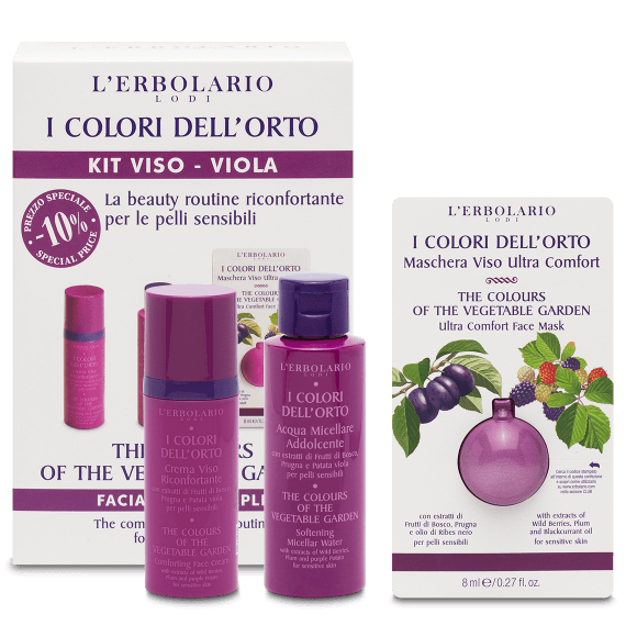 Kit Viso Viola I Colori dell'Orto