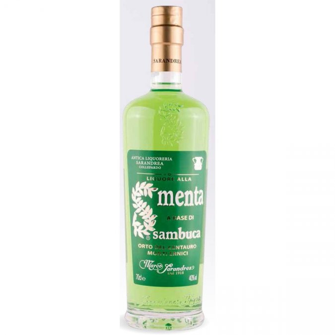 Sambuca alla menta 70 cl