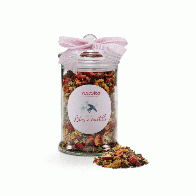 Infuso alla frutta ribes e mirtilli 70 gr