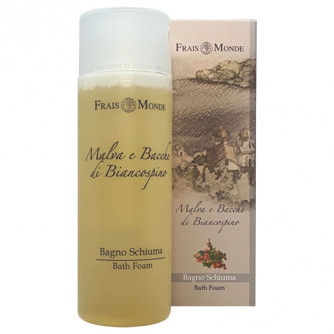 Frais monde bagno schiuma Malva e Bacche di Biancospino 200 ml