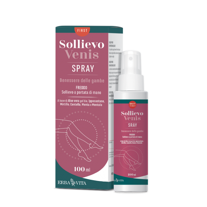 ErbaVita Sollievo Venis Spray 100 ml