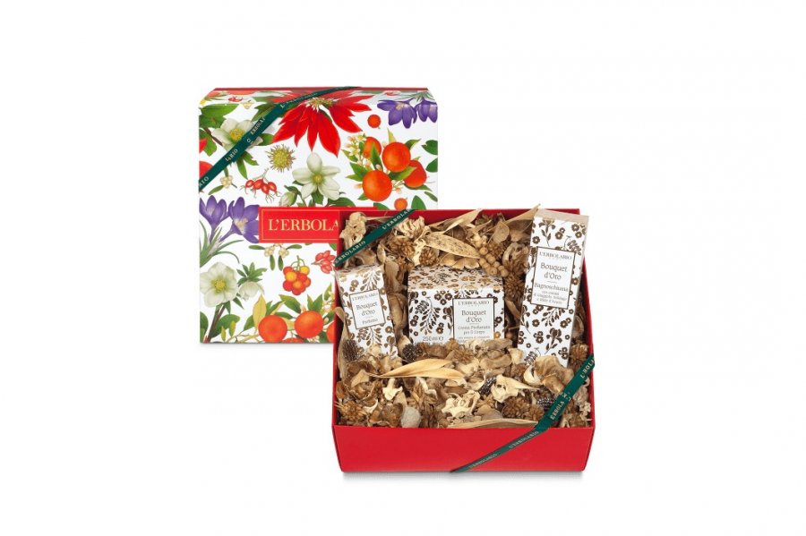 Confezione regalo Trio Profumo Bouquet d'Oro