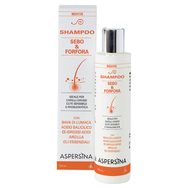 ASPERSINA SHAMPOO SEBO & FORFORA 200 ml