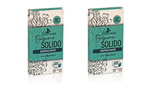 Balsamo Solido Districante con vitamina E 50 lavaggi 2pz