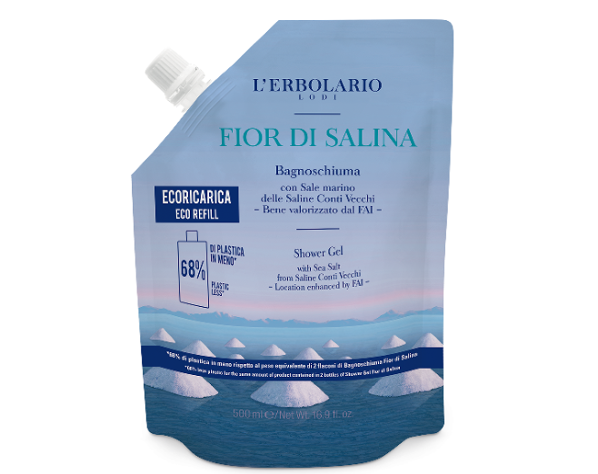 Ecoricarica Bagnoschiuma Fior di Salina 500 ml