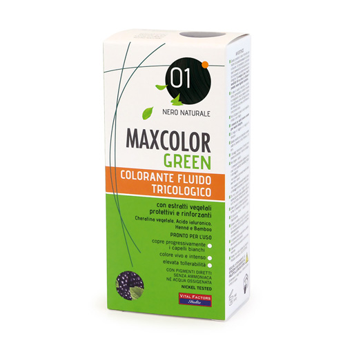 MaxColor Green 01 Nero Naturale 90 ml