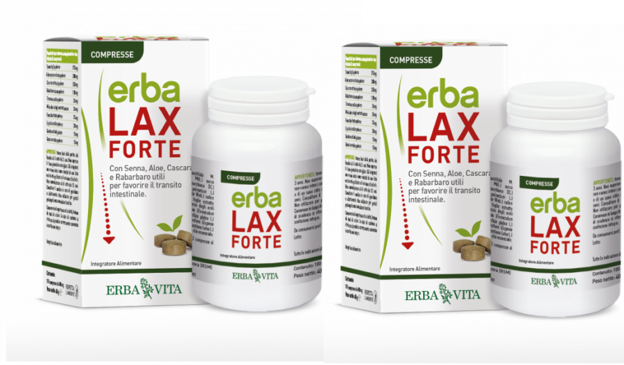 ErbaLax Forte 100 compresse 2 confezioni