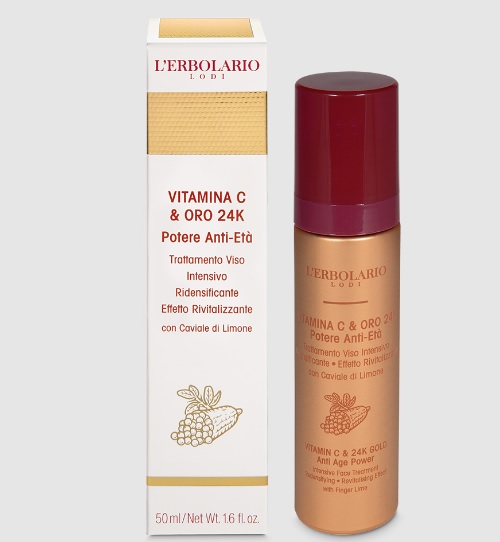 Trattamento Viso Vitamina C & Oro 24K