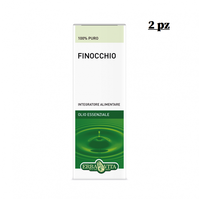 Finocchio olio essenziale 2 pz da 10 ml