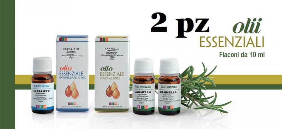 Olio essenziale Canfora 2 pz da 10 ml