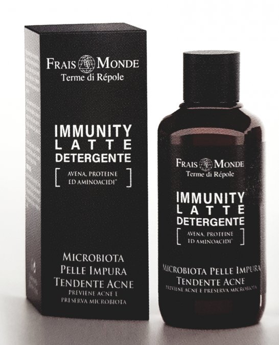 Frais Monde Immunity Latte Detergente Microbiota Pelle impura tendente acne 200 ml