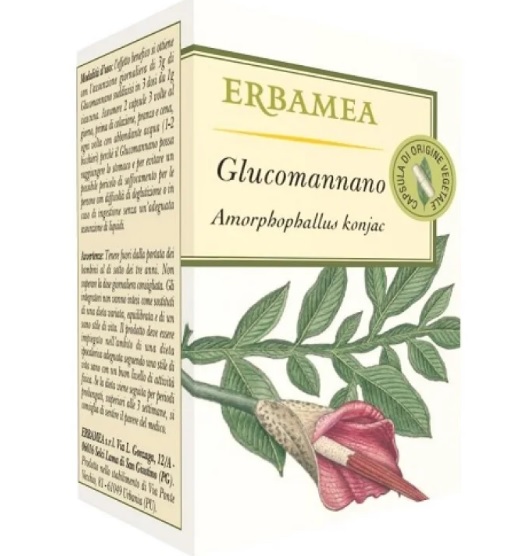 Erbamea Glucomannano 50 capsule