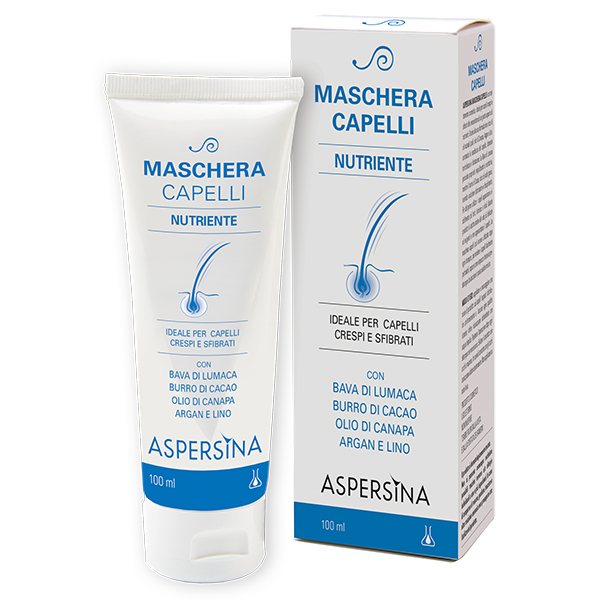 ASPERSINA MASCHERA CAPELLI NUTRIENTE PER CAPELLI CRESPI E SFIBRATI 100 ml