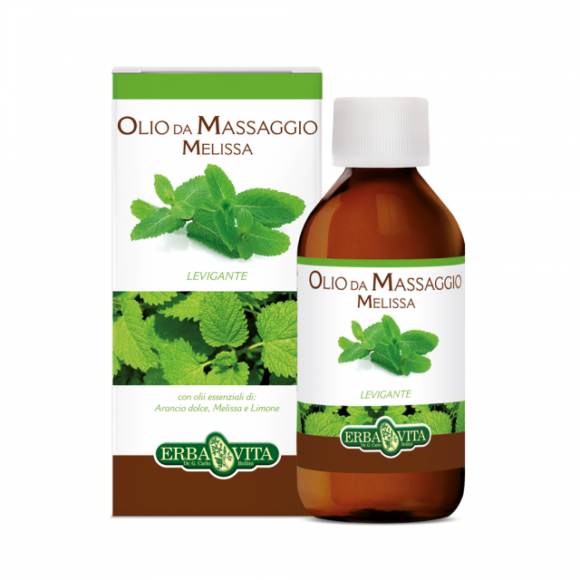 Erba Vita Olio Massaggio Melissa - Flacone da 250 ml