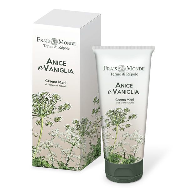 Frais Monde Anice e Vaniglia Crema mani ai sali termali 100 ml