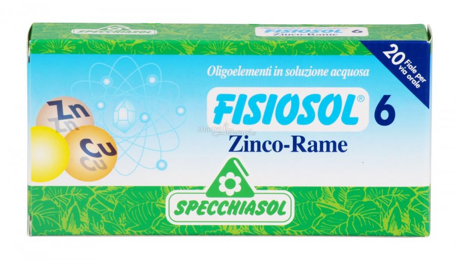 FISIOSOL 6 ZN CU 20F