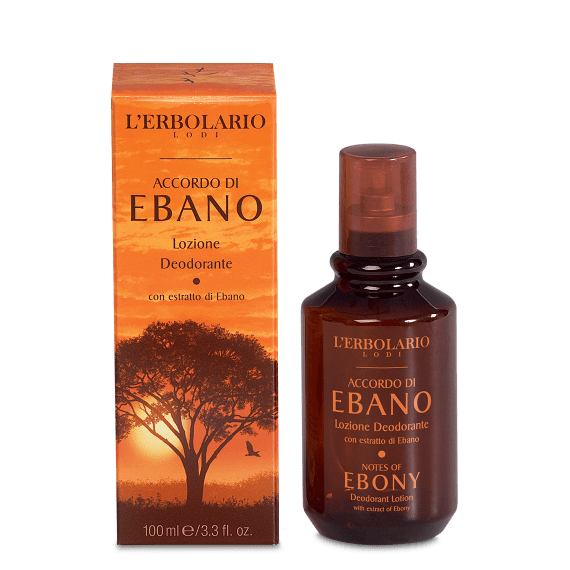 Lozione Deodorante Accordo di Ebano 100 ml