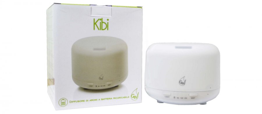 Kibi - Diffusore portatile senza fili - GISA S.R.L. - DIFFUSORI PER  AMBIENTE -  - Prodotti erboristeria, vendita online  prodotti naturali