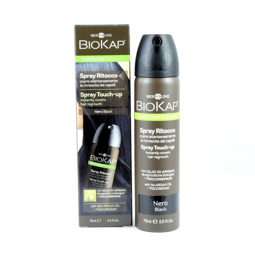 Biokap Spray Ritocco Nero 75 ml