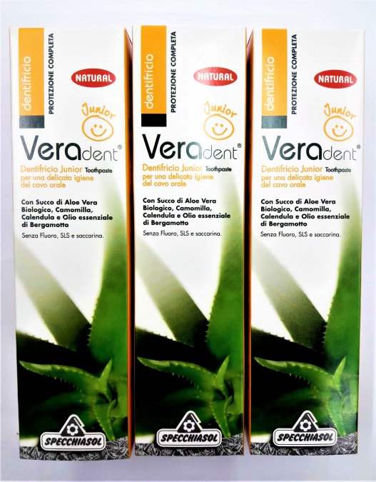 VERADENT® JUNIOR DENTIFRICIO Tubo 75 ml 3 pz