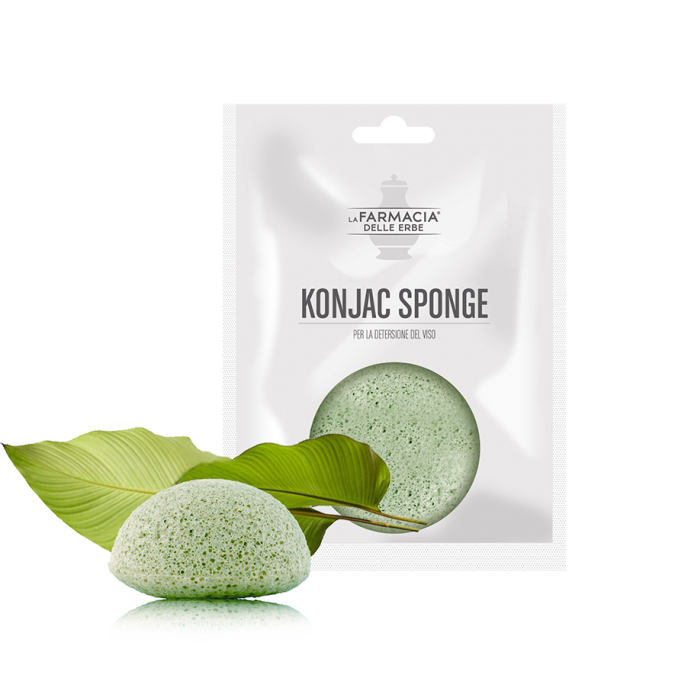 KONJAC SPONGE CON TÈ VERDE