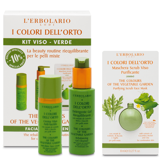 Kit Viso Verde I Colori dell'Orto