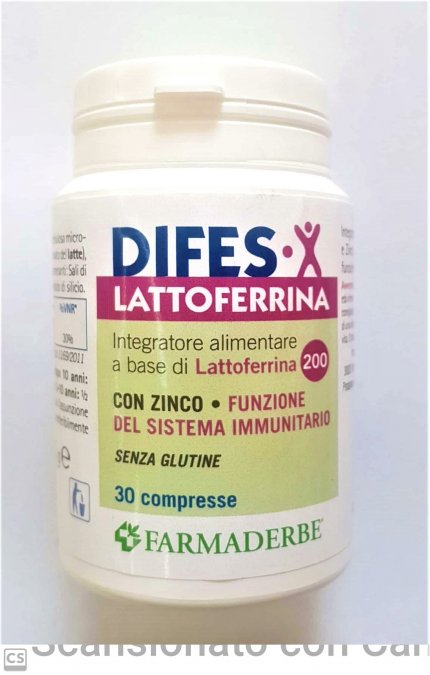 Difes x Lattoferrina 30 compresse