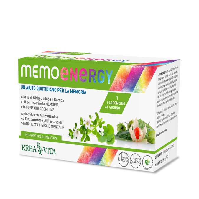 Memoenergy 10 flaconcini da 12 ml