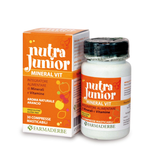 Nutra Junior Mineralvit 30 cpr