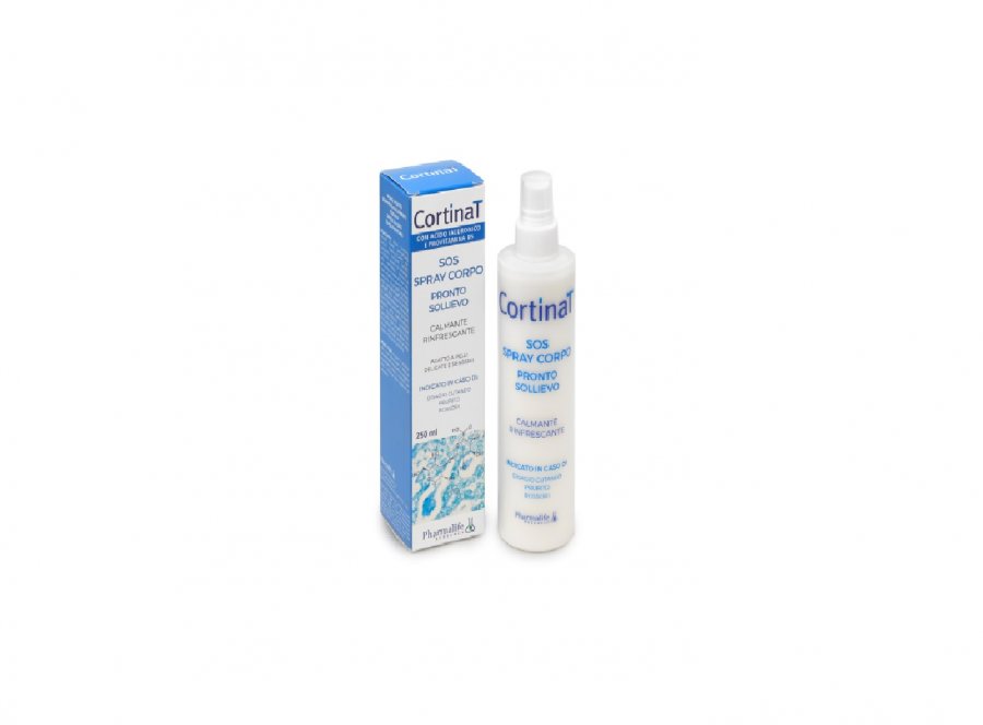 Cortinat SOS Spray Corpo Pronto sollievo Calmante e rinfrescante - 250 ml.