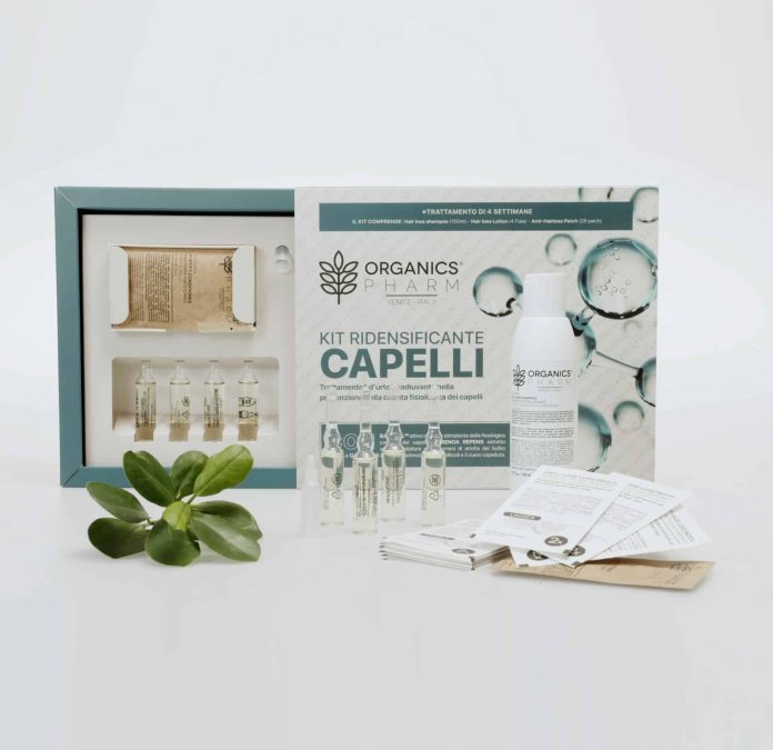 ORGANISC KIT RIDENSIFICANTE CAPELLI TRATTAMENTO D'URTO